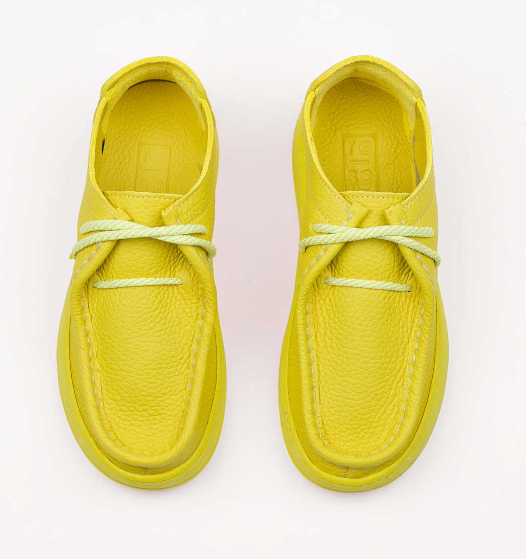 Wally Casual Shoe - Mustard - re-souL