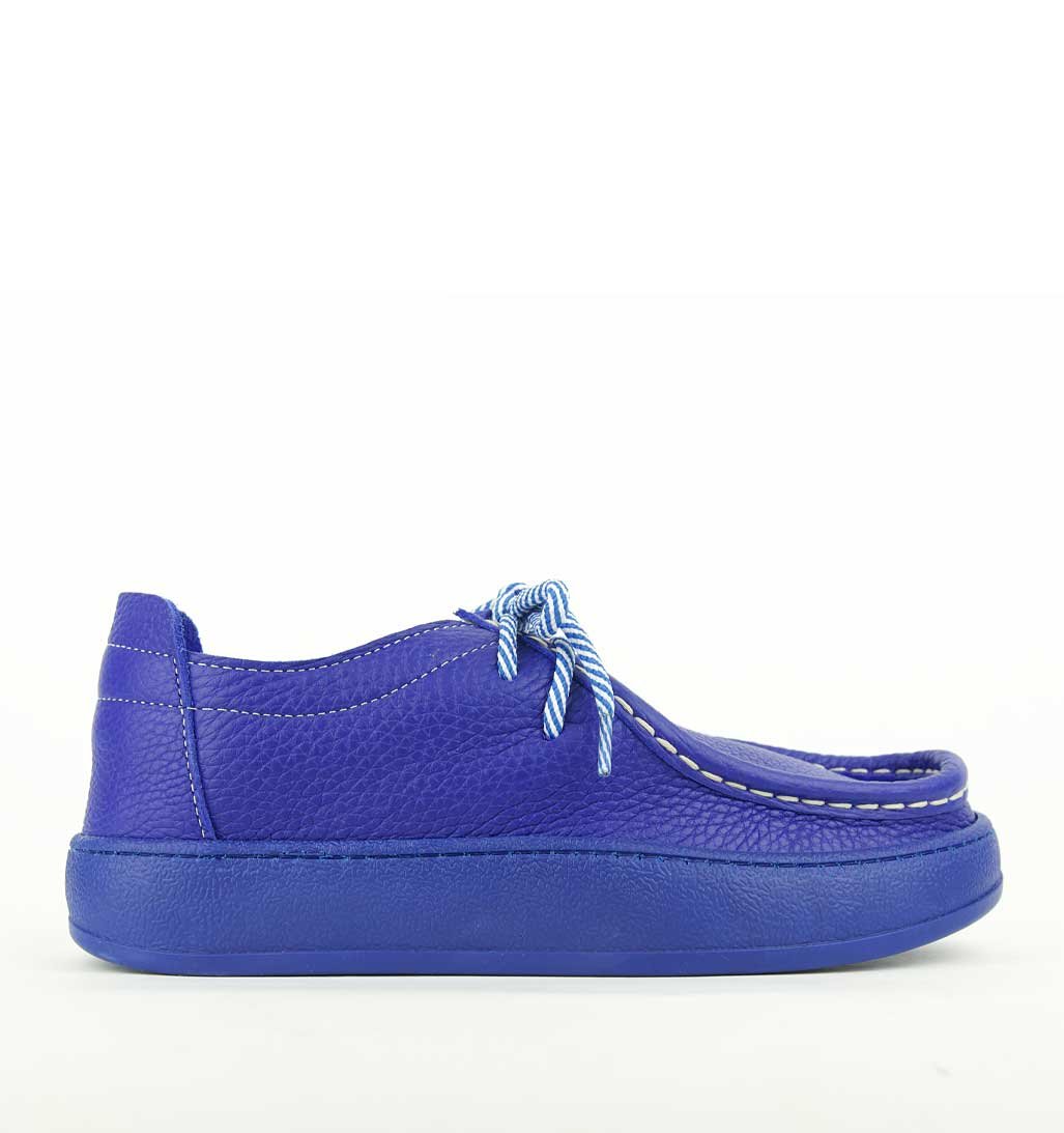 Wally Casual Shoe - Royal - re-souL
