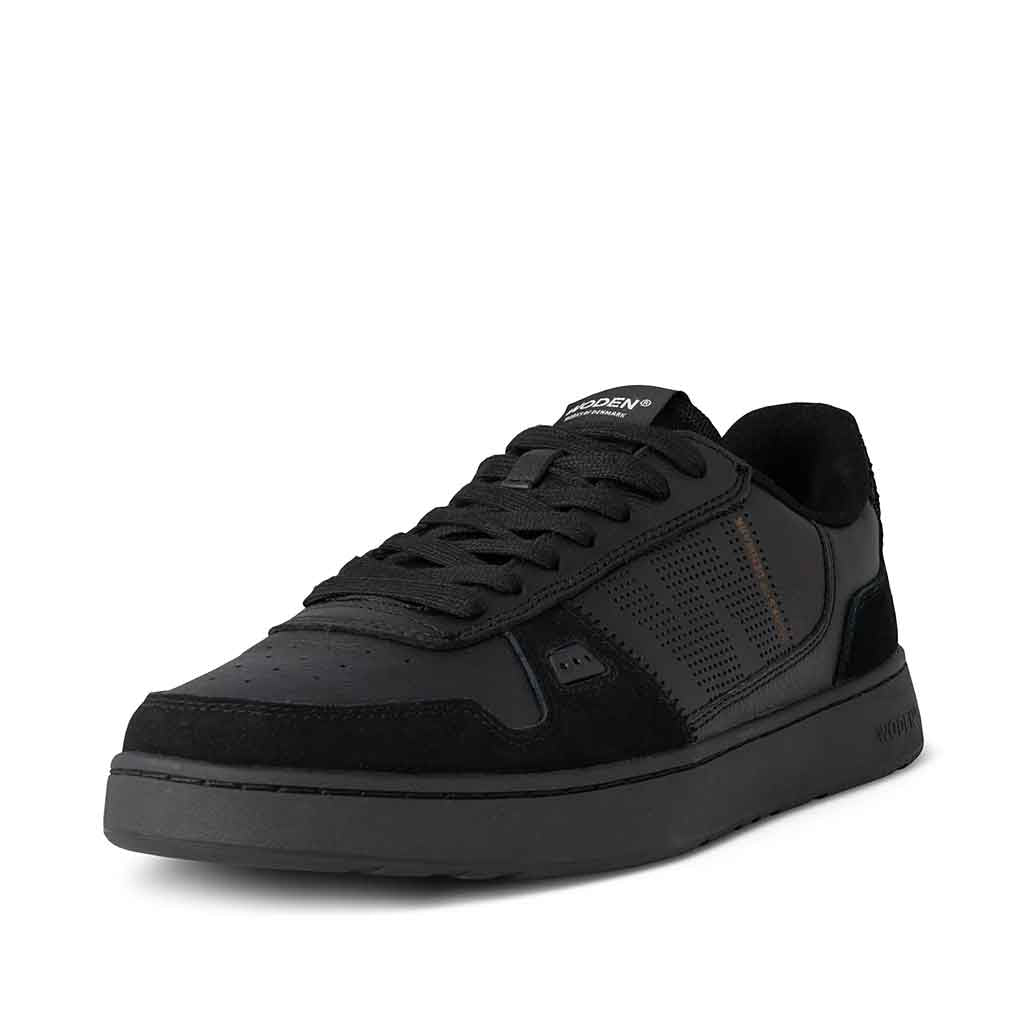 Woden Halfdan Sneaker - Black - re - souL