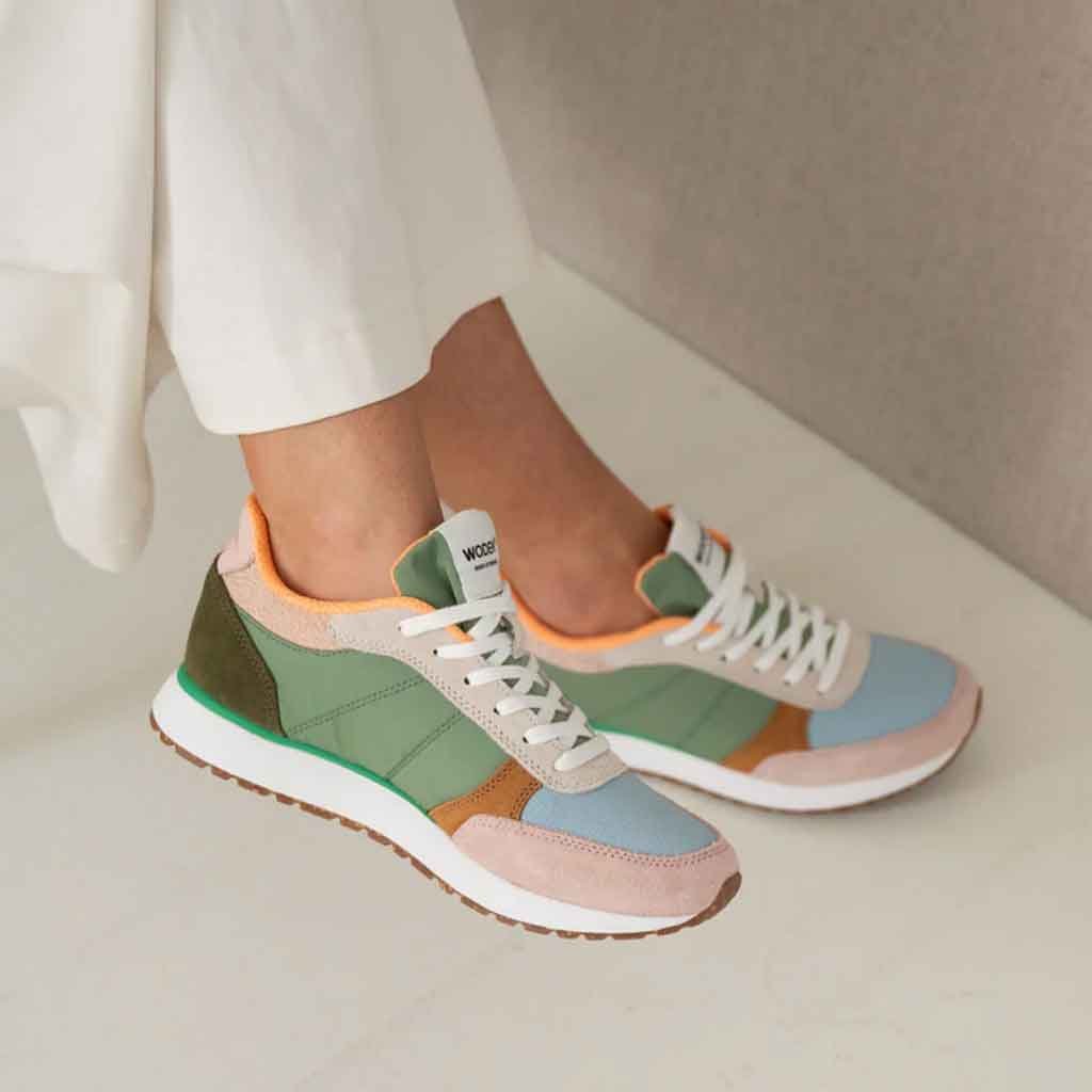 Woden Ronja Sneaker - Algae Multi - re - souL