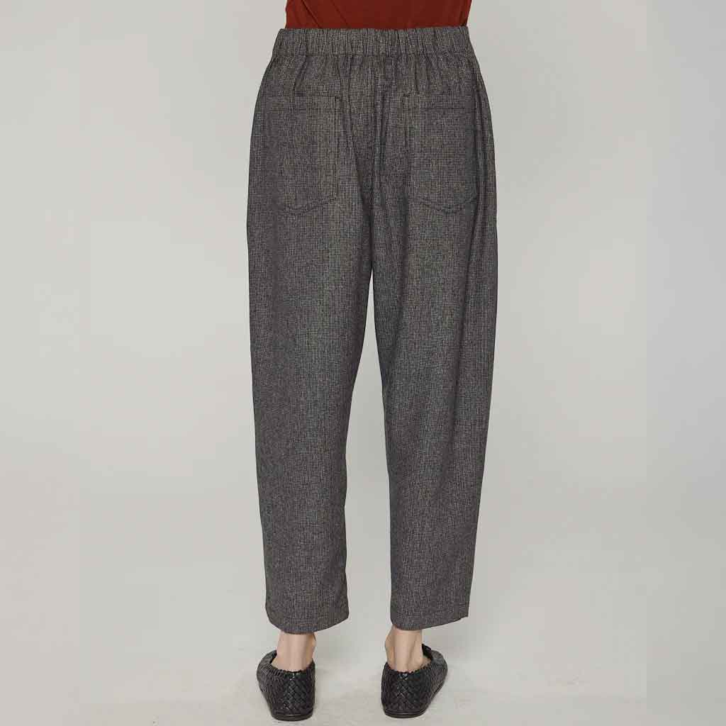 Wool Blend Mini Herrigbone Pants - re - souL