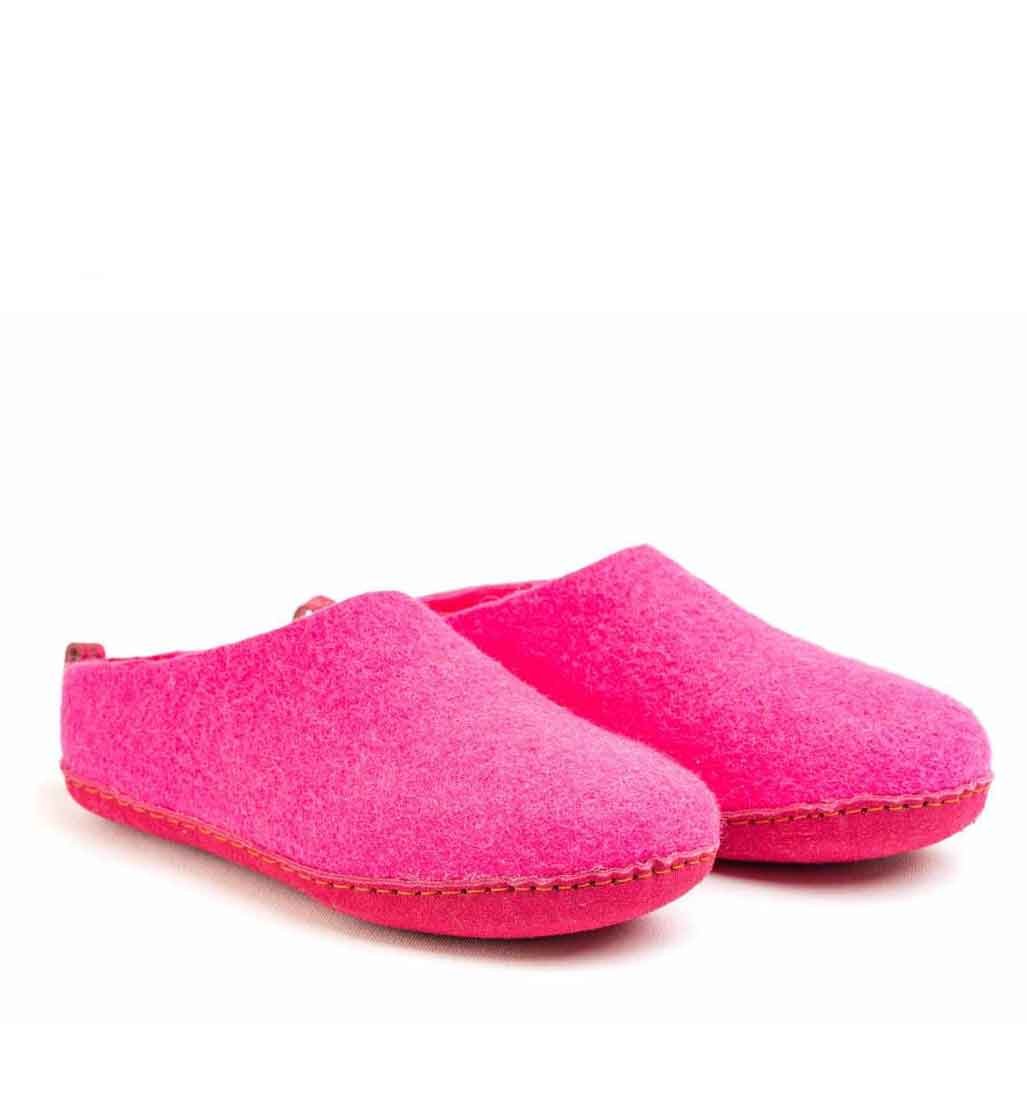 Woollyes Indoor Slipper Womens - Fucshia - re - souL