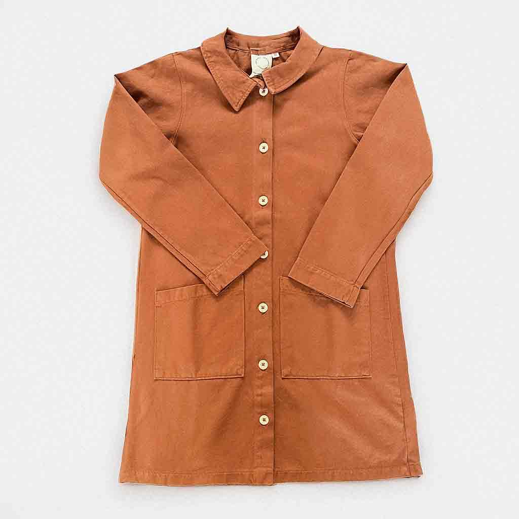 Work Smock - Madrona Red - re - souL