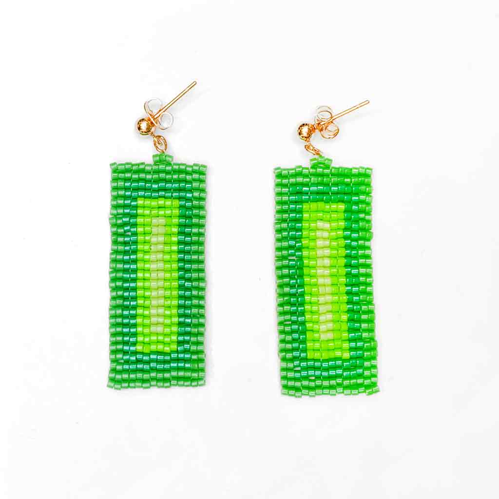 Alysia Kezerian U Get Greens Earrings - re-souL