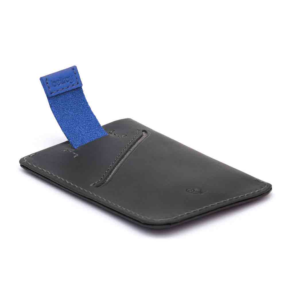 Bellroy Card Sleeve - Charcoal/Cobalt