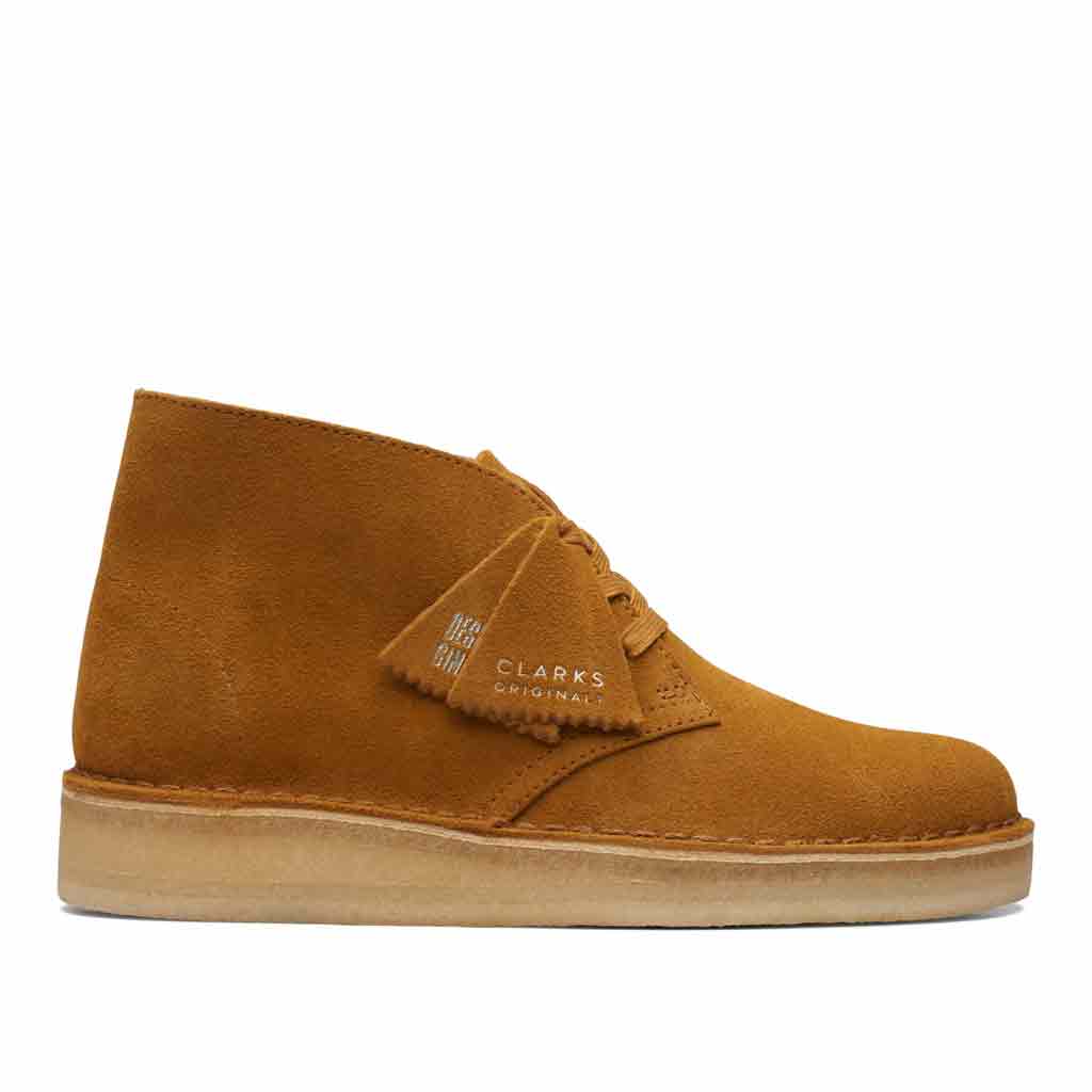 Clarks Desert Coal Boot for Women - Oakmoss Suede - re-souL