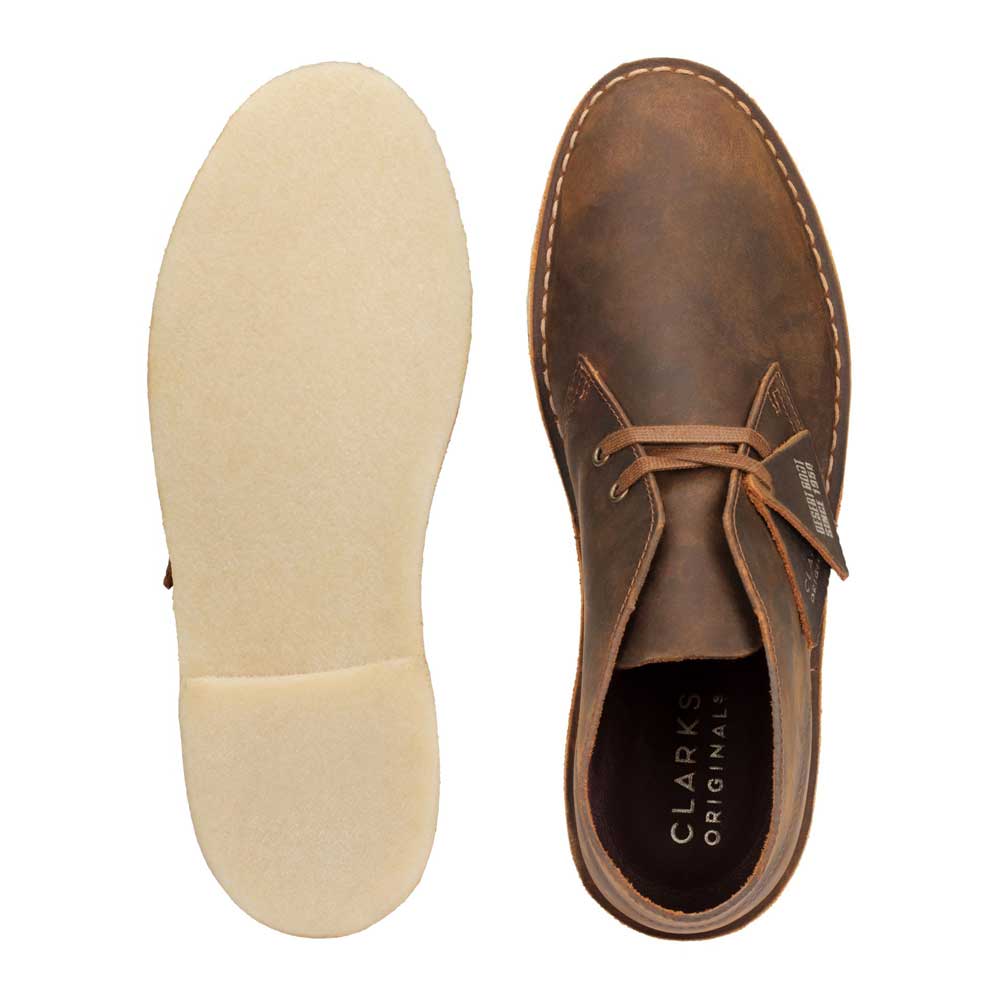 Clarks Originals Desert Boot Oiled Tan Leather re souL