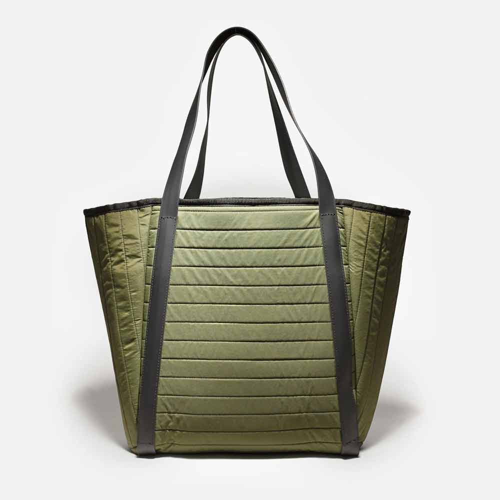 Craighill Arris Tote - Moss Quilted Nylon - re-souL