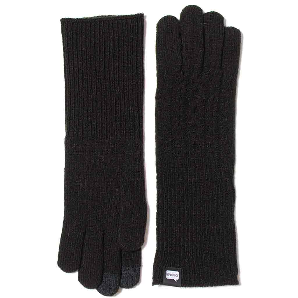 Evolg Vasca Gloves for Women - Black - re-souL