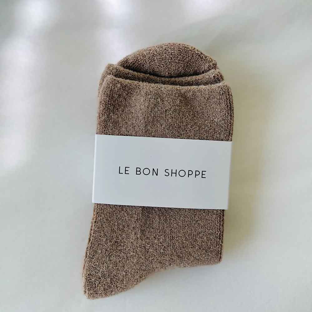 Le Bon Shoppe Cloud Socks - Frappe - re-souL
