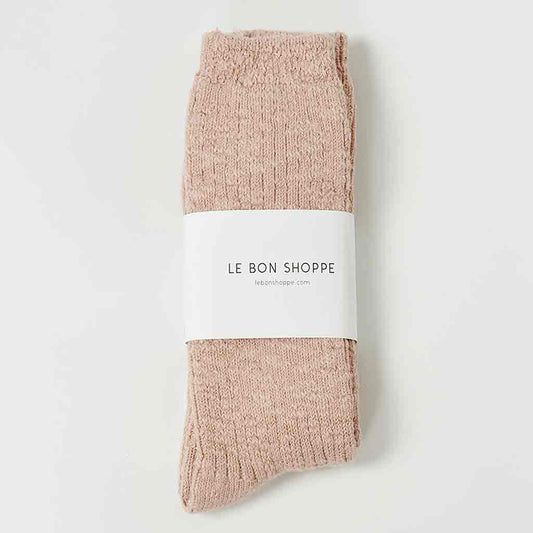 Le Bon Shoppe Cottage Socks - Peachy Keen - re-souL