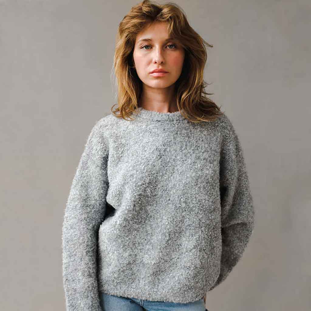 Le Bon Shoppe Envie Sweater - Heather Grey - re-souL