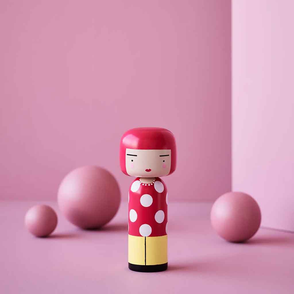 Lucie Kaas Yayoi Kokeshi Doll - Large - re-souL
