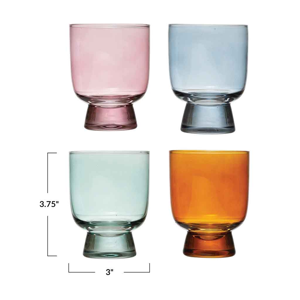 Mod Wine Glass Set - Multi - re-souL