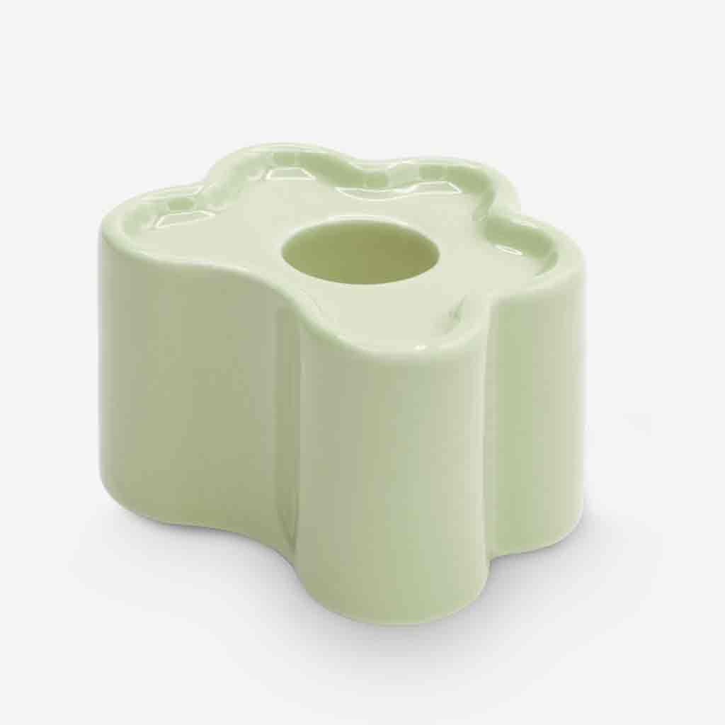 Octaevo Flora Candle Holder - Mint - re-souL