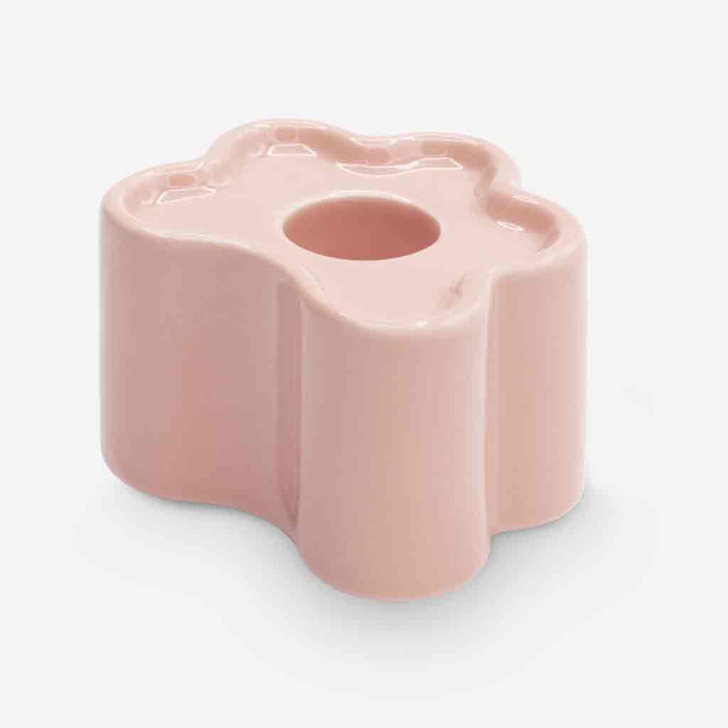 Octaevo Flora Candle Holder - Pink - re-souL