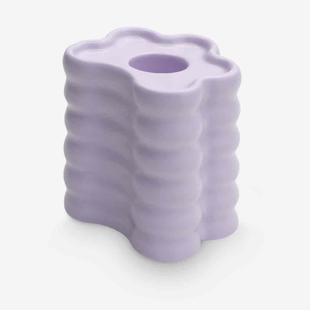 Octaevo Large Flora Candle Holder - Lilac - re-souL