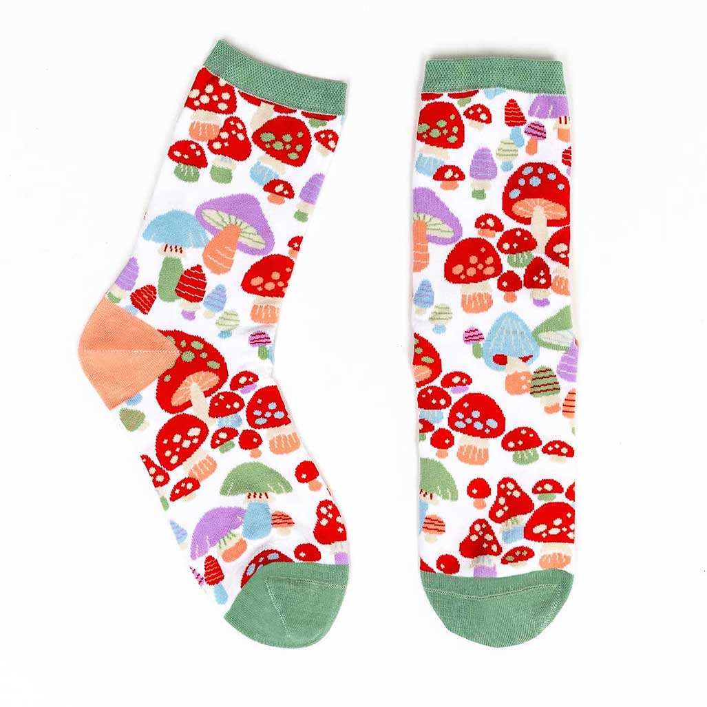 Sock Candy Mushroom Forest Sock - re-souL