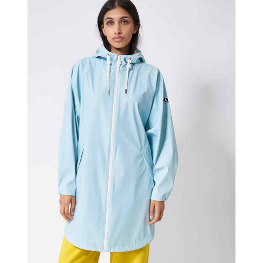 Tanta Rainwear Sky Jacket Rain Poncho - Blue Glow - re-souL