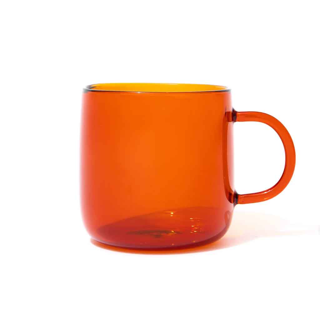 Teaspressa Glass Mug - Amber - re-souL