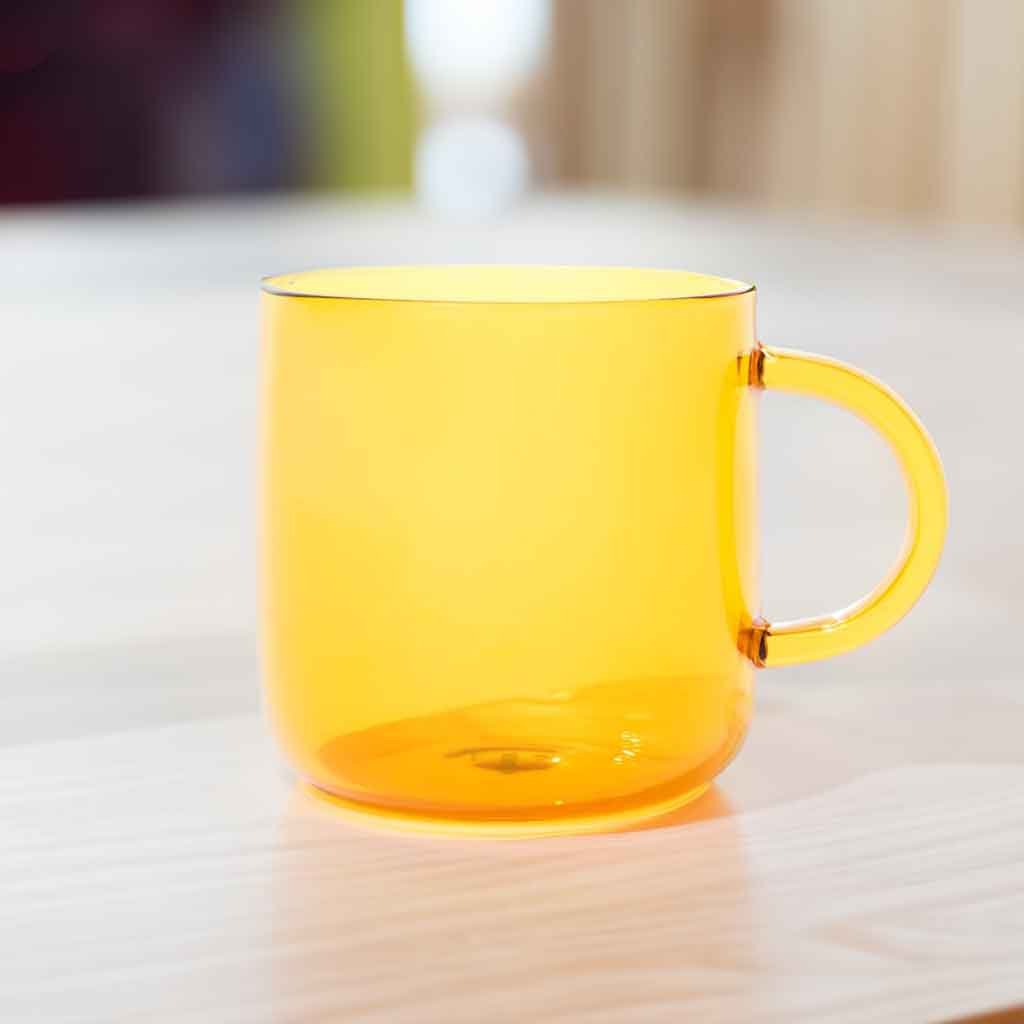 Teaspressa Glass Mug - Yellow - re-souL