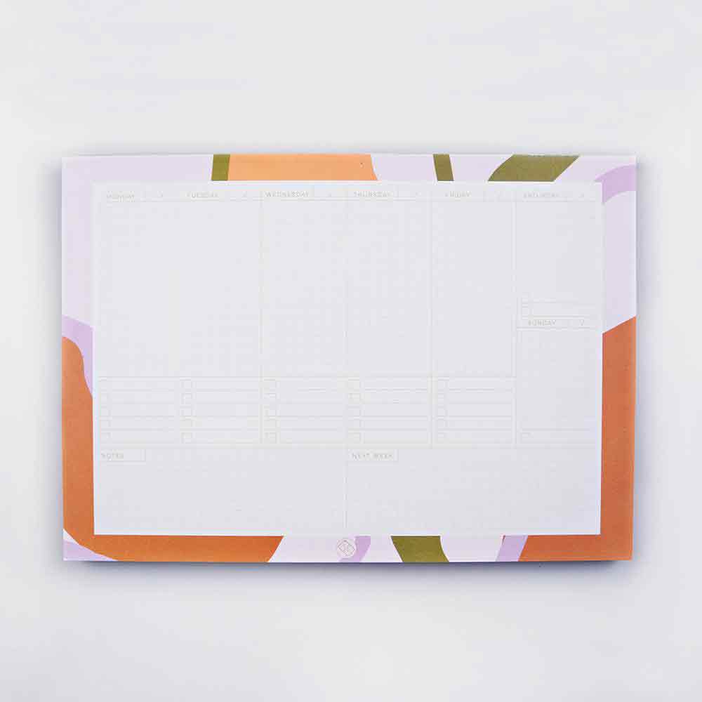 The Completist Andalucia Weekly Planner Pad - re-souL