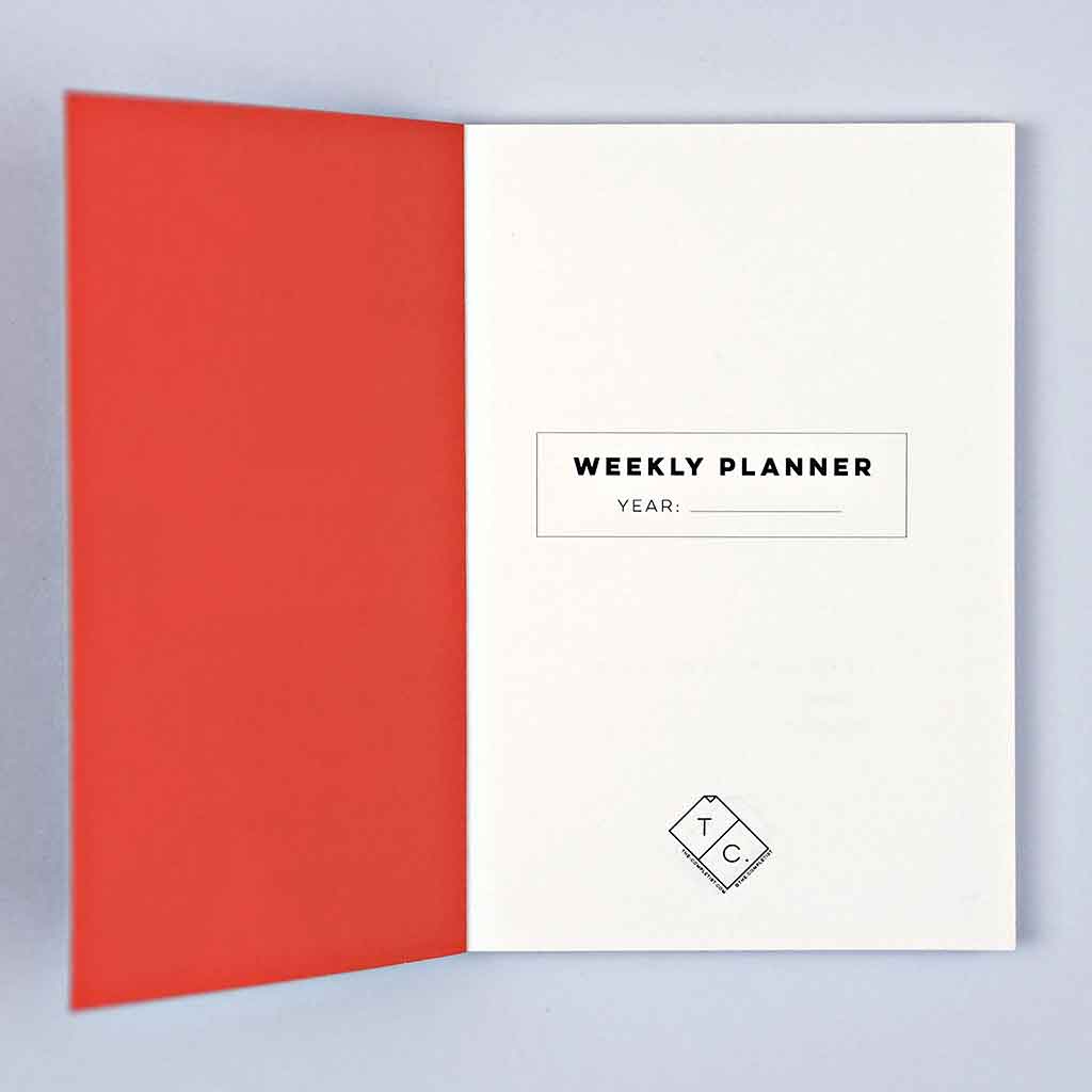 The Completist Weekly Pocket Planner - Overlay Shapes No. 2 - re-souL