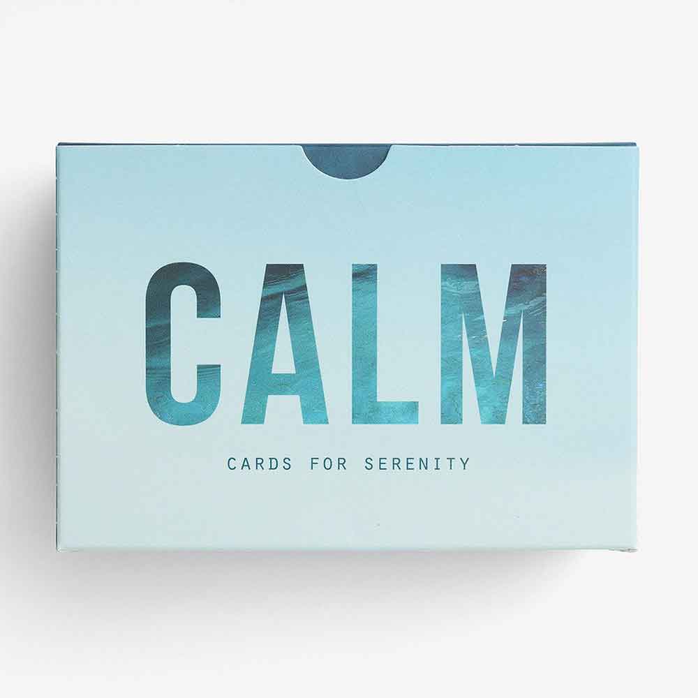 The School of Life Calm Card Set - Cards for Serenity - re-souL