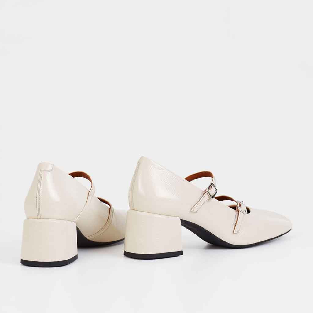 Vagabond Shoemakers Adison Mary Jane - Cream Patent - re-souL