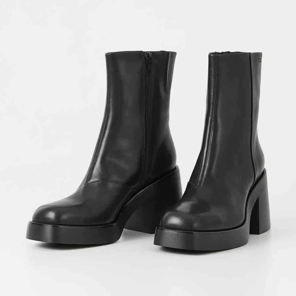 Vagabond Shoemakers Brooke Platform Boot - Black - re-souL