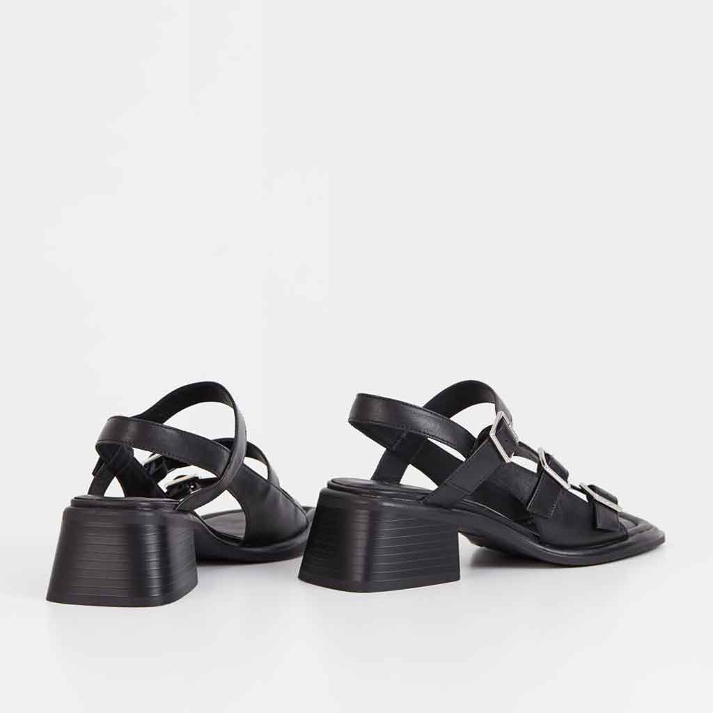 Vagabond Shoemakers Ines Buckle Sandal - Black - re-souL