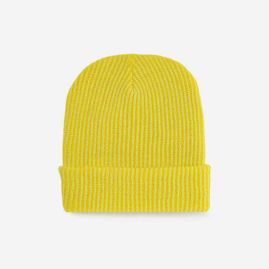 Verloop Simple Rib Hat - Yellow - re-souL