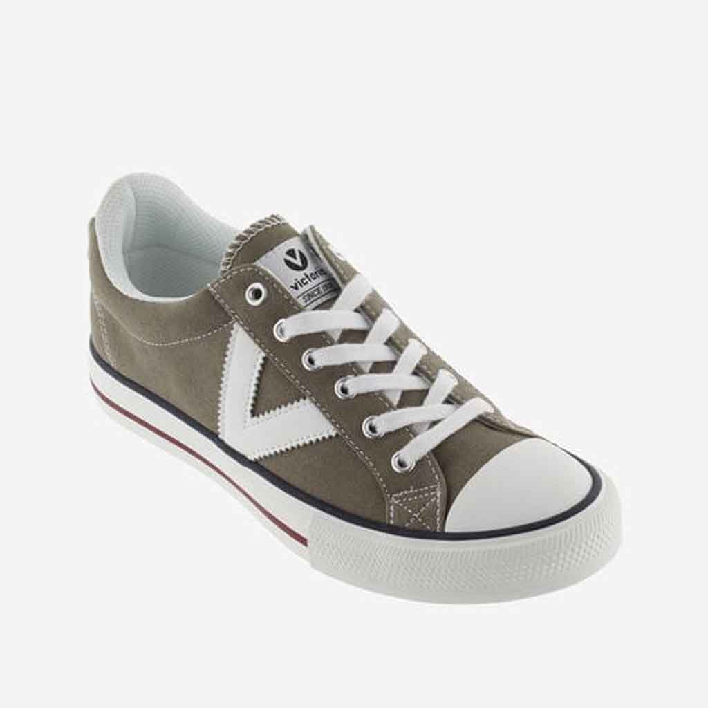 Victoria Tribu Lona Canvas Sneaker - Taupe - re-souL