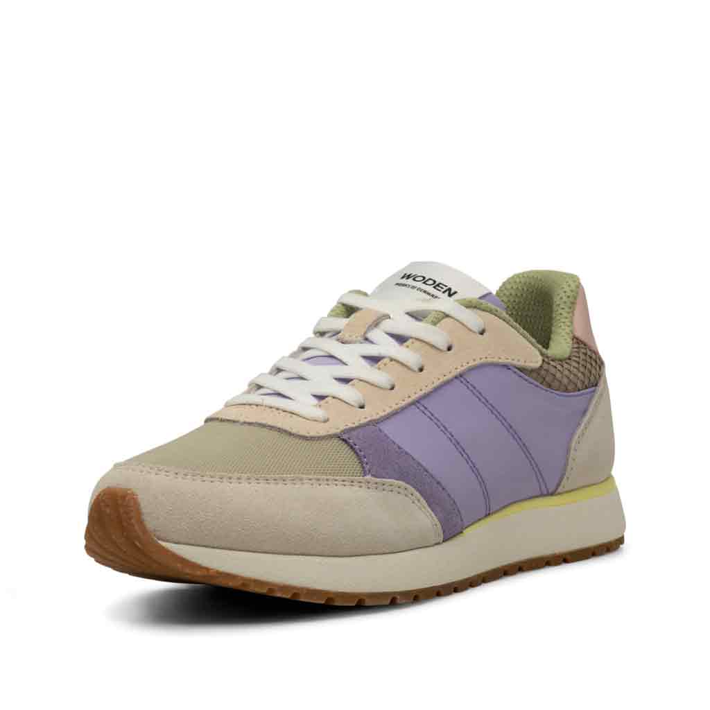 Woden Ronja Sneaker - Smoked Lavender Multi - re-souL